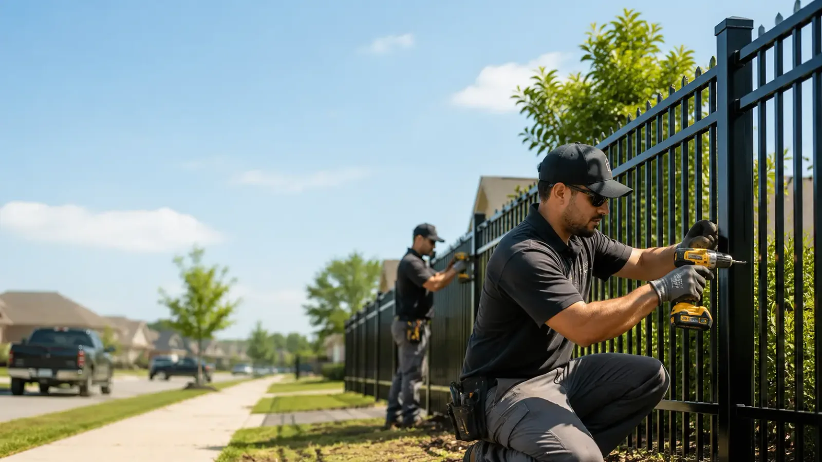 Metal Fence Installation in Warren, IL